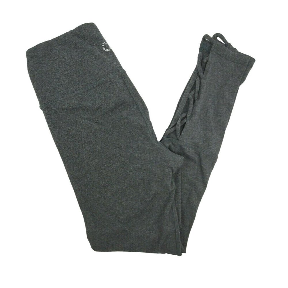Steve Madden Womens Activewear leggings sz M Quick Dry gray soft long